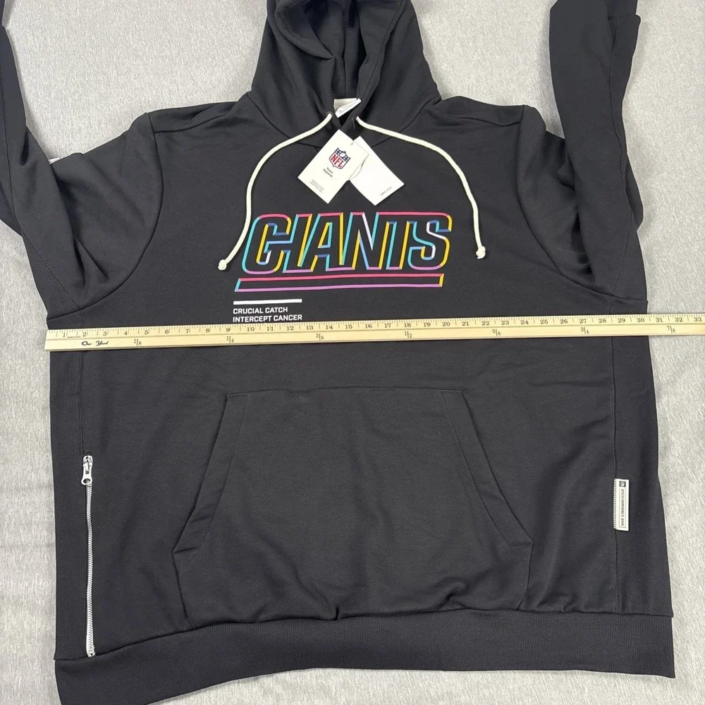 AUTHENTIC Nike New York Giants Men's 2025 Crucial Catch NFL Sideline Hoodie XL